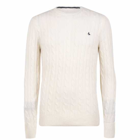 Мъжки пуловери и жилетки Плетен Пуловер Jack Wills Marlow Cable Knit Jumper Ecru Плетен Пуловер Jack Wills Marlow Cable Knit Jumper Ecru Мъжки пуловери и жилетки