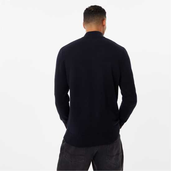 Пуловер С Цип Jack Wills Funnel Neck Half Zip Jumper Men Черно Пуловер С Цип Jack Wills Funnel Neck Half Zip Jumper Men Черно
