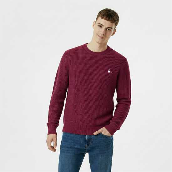 Блуза С Обло Деколте Jack Wills Linus Seed Stitch Crew Neck Jumper Men Щипка 