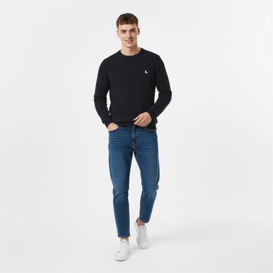 Блуза С Обло Деколте Jack Wills Linus Seed Stitch Crew Neck Jumper Men Черно Блуза С Обло Деколте Jack Wills Linus Seed Stitch Crew Neck Jumper Men Черно