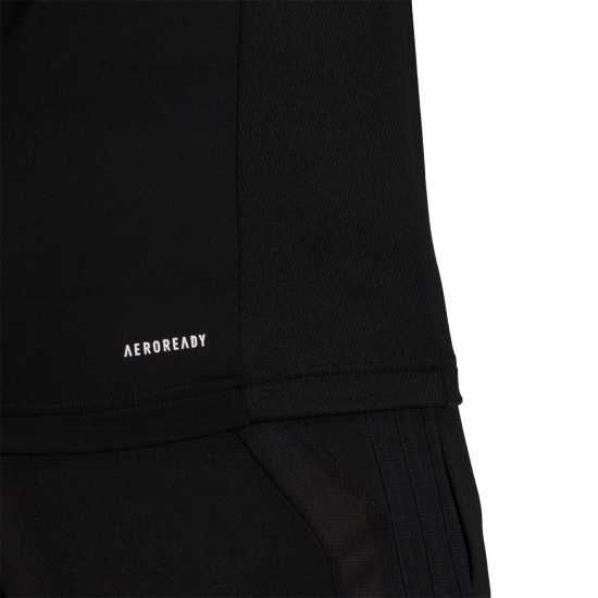 Adidas Мъжко Горнище С Цип Sereno Long Sleeve Zip Top Mens Black/White Мъжки ризи