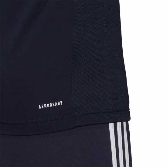 Adidas Мъжко Горнище С Цип Sereno Long Sleeve Zip Top Mens Морско синьо/Бяло Мъжки горнища с цип