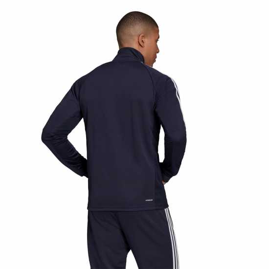 Adidas Мъжко Спортно Горнище Sereno Track Jacket Mens Морско синьо/Бяло Футболни екипи за бягане