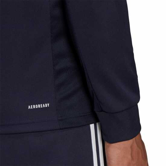 Adidas Мъжко Спортно Горнище Sereno Track Jacket Mens Морско синьо/Бяло Футболни екипи за бягане