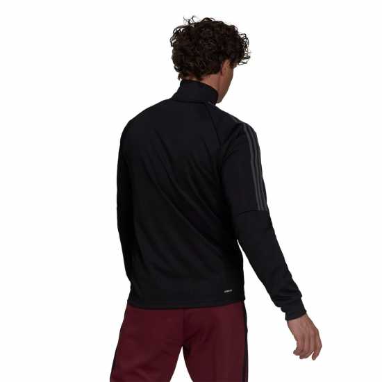 Adidas Мъжко Спортно Горнище Sereno Track Jacket Mens Черно/Сиво Футболни екипи за бягане