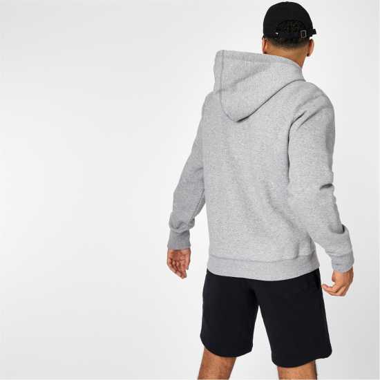 Jack Wills Graphic Zip Hoodie Mens Сив марл Мъжки суитчъри и блузи с качулки