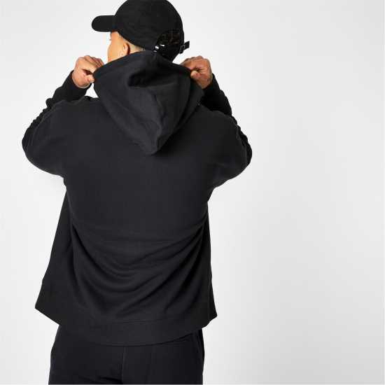 Jack Wills Graphic Zip Hoodie Mens Черно Мъжки суитчъри и блузи с качулки