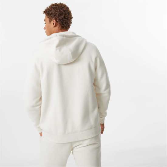 Jack Wills Graphic Zip Hoodie Mens Cream Мъжки суитчъри и блузи с качулки