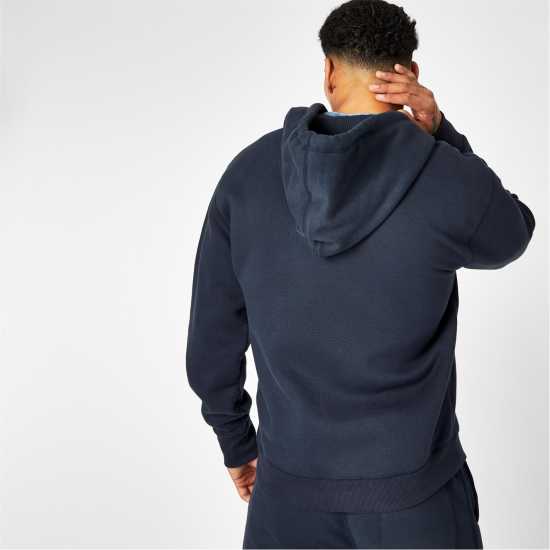 Jack Wills Graphic Zip Hoodie Mens Морска синьо Мъжки суитчъри и блузи с качулки