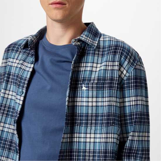 Мъжки ризи Карирана Дамска Риза Jack Wills Check Shirt Карирана Дамска Риза Jack Wills Check Shirt Мъжки ризи
