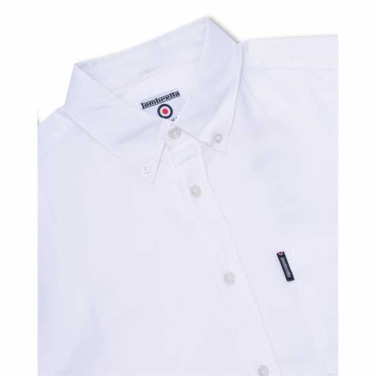 Lambretta Shirt Бяло Мъжки ризи