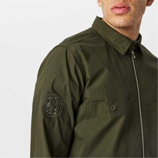 Pretty Green Men's Boston Tailored Fit Overshirt  