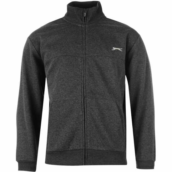 Мъжки полар Slazenger Мъжко Яке С Цял Цип Full Zipped Jacket Mens Тъмно сиво марл Slazenger Мъжко Яке С Цял Цип Full Zipped Jacket Mens Тъмно сиво марл Мъжки полар