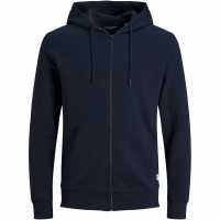Мъжки полар Jack And Jones Basic Zip Up Hoodie Нави блейзър Jack And Jones Basic Zip Up Hoodie Нави блейзър Мъжки полар