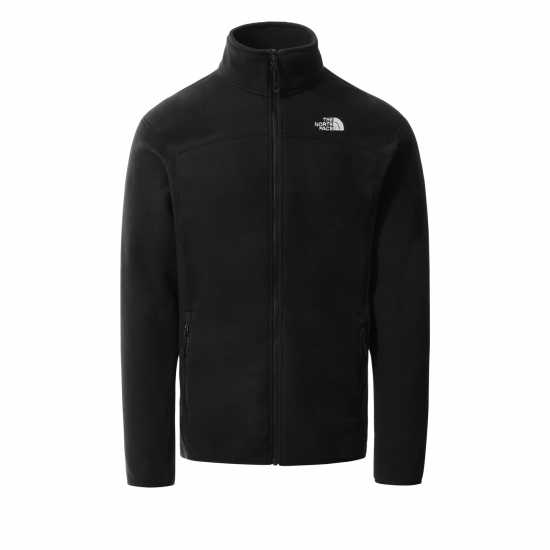 Мъжки Полар С Цип The North Face 100 Glacier Full-Zip Fleece Mens JK3 Черен Мъжки полар