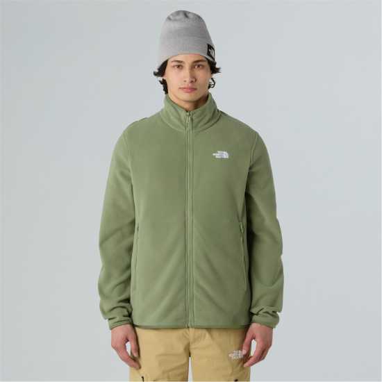 Мъжки Полар С Цип The North Face 100 Glacier Full-Zip Fleece Mens Bark Mist Мъжки полар