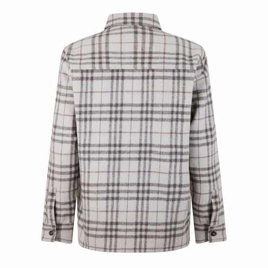 Мъжки ризи Jack Wills Check Overshirt Кафяво каре Jack Wills Check Overshirt Кафяво каре Мъжки ризи