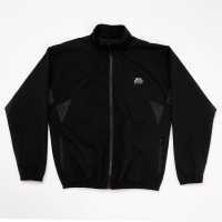 Спортно Горнище Slazenger Banger Banger Track Jacket Black Reflectiv Мъжко облекло за едри хора