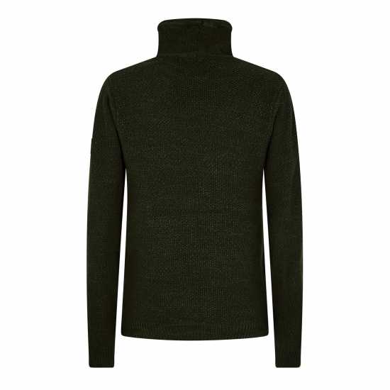 Firetrap Cowl Neck Jumper Men Хаки Firetrap Cowl Neck Jumper Men Хаки