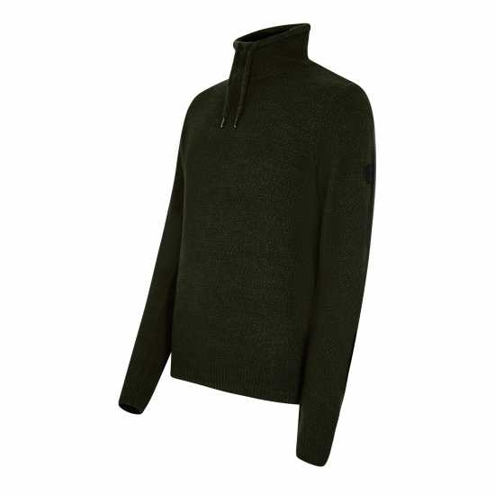 Firetrap Cowl Neck Jumper Men Хаки Firetrap Cowl Neck Jumper Men Хаки