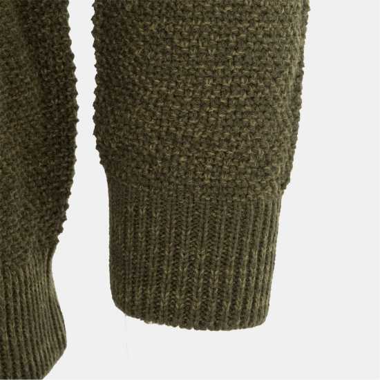 Firetrap Cowl Neck Jumper Men Хаки Firetrap Cowl Neck Jumper Men Хаки