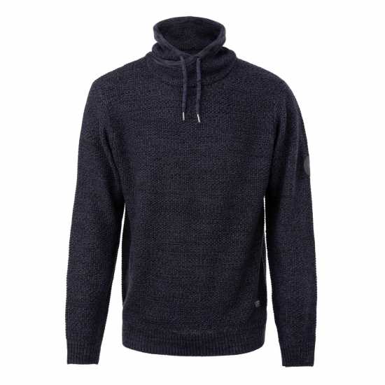 Firetrap Cowl Neck Jumper Men Морска синьо 