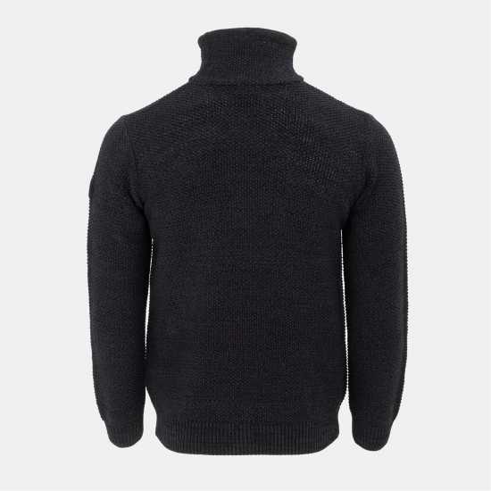 Firetrap Cowl Neck Jumper Men Морска синьо 