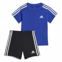 Adidas Bl Co T Set Blue Бебешки дрехи