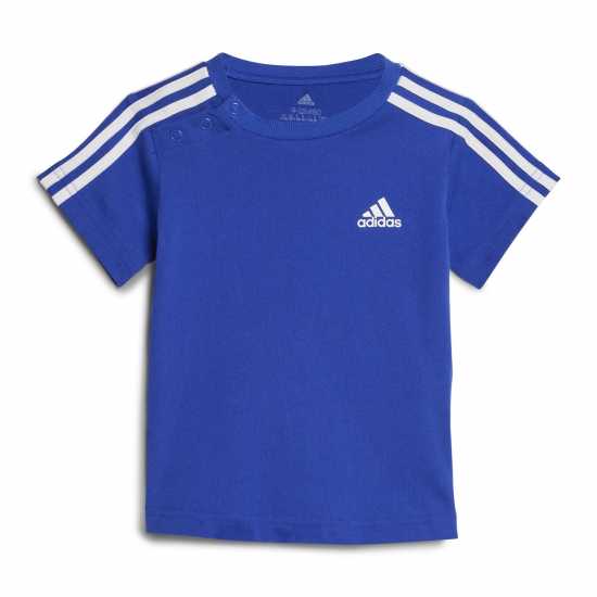 Adidas Bl Co T Set Blue Бебешки дрехи