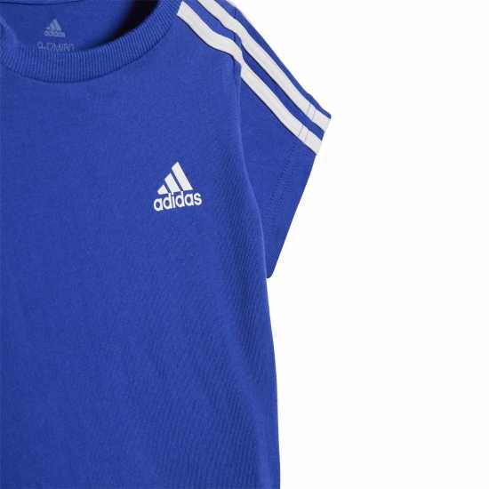 Adidas Essentials Sport Set Синьо 