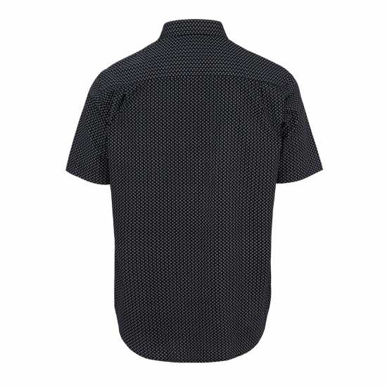 Мъжки ризи Fabric Мъжка Риза Short Sleeve Poplin Shirt Mens Черно Джио Fabric Мъжка Риза Short Sleeve Poplin Shirt Mens Черно Джио Мъжки ризи
