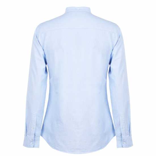 Firetrap Мъжка Риза Оксфорд Basic Oxford Shirt Mens Синьо Мъжки ризи