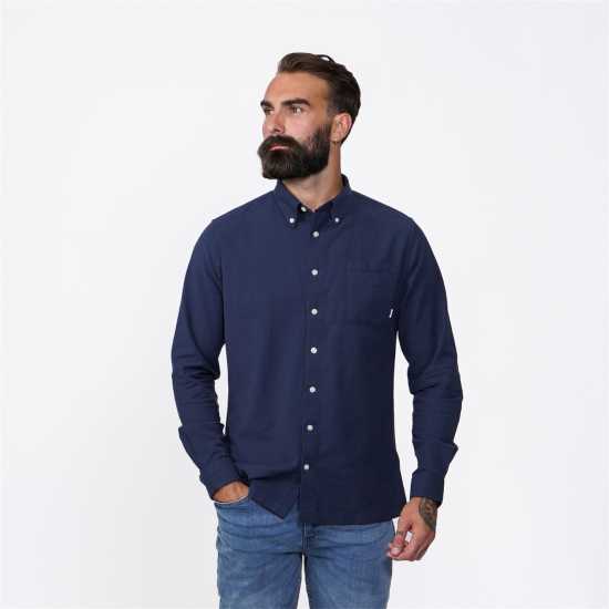 Мъжки ризи Firetrap Мъжка Риза Оксфорд Basic Oxford Shirt Mens Морска синьо Firetrap Мъжка Риза Оксфорд Basic Oxford Shirt Mens Морска синьо Мъжки ризи