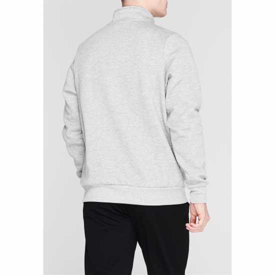 Slazenger Мъжки Полар С Цип Zip Fleece Mens Сив марл Мъжки полар