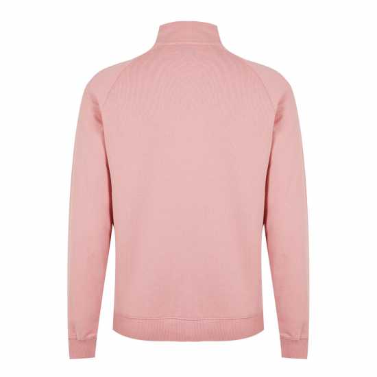 Пуловер С Цип Farah Jim Zip Jumper Pink Rose Мъжки полар