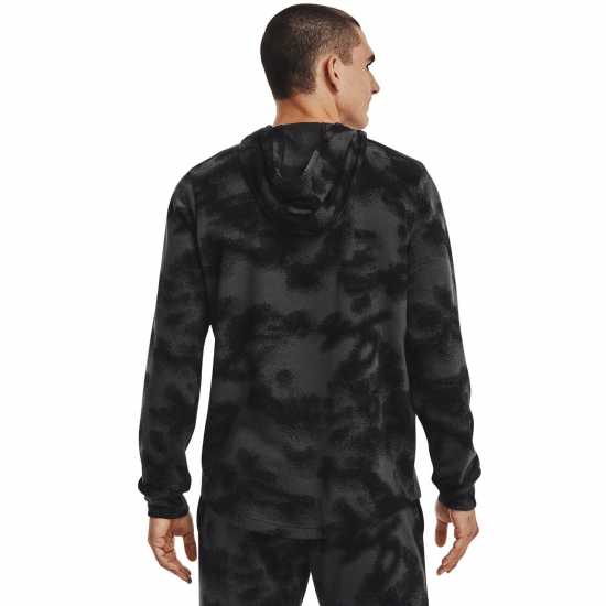 Under Armour Armour Rival Novelty Hoodie Mens Black - Мъжки полар