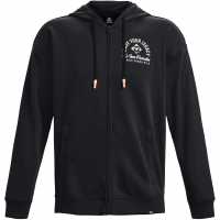 Under Armour Armour Project Rock Legacy Zipped Hoodie Mens Black Мъжки полар