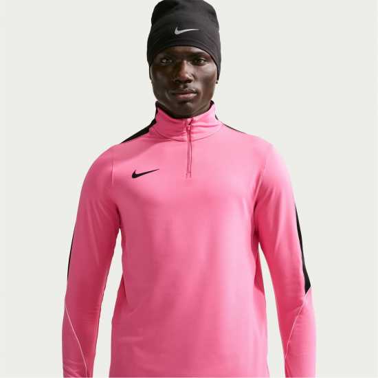 Nike Strike 1/2-Zip Drill Top Mens Pink/Black 