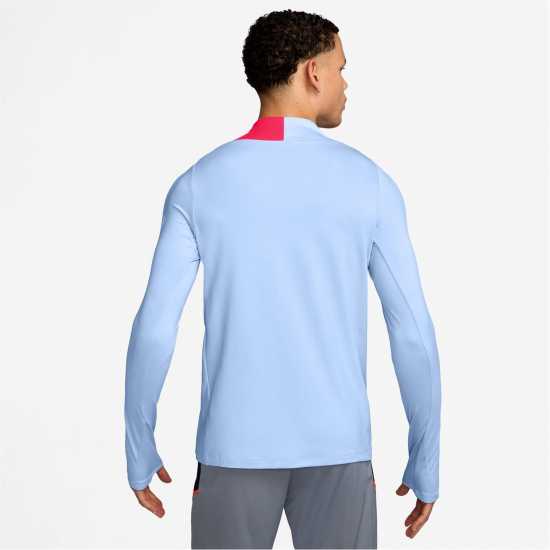 Мъжки горнища с цип Nike Strike 1/2-Zip Drill Top Mens Blue/Red Nike Strike 1/2-Zip Drill Top Mens Blue/Red Мъжки горнища с цип