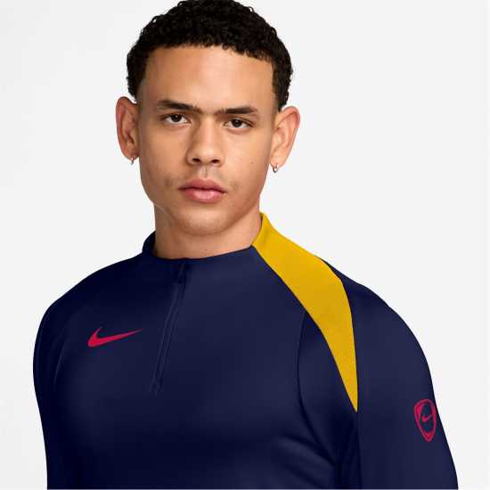 Мъжки горнища с цип Nike Strike 1/2-Zip Drill Top Mens Blue/Orange Nike Strike 1/2-Zip Drill Top Mens Blue/Orange Мъжки горнища с цип