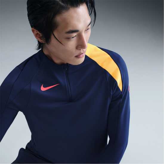 Мъжки горнища с цип Nike Strike 1/2-Zip Drill Top Mens Blue/Orange Nike Strike 1/2-Zip Drill Top Mens Blue/Orange Мъжки горнища с цип
