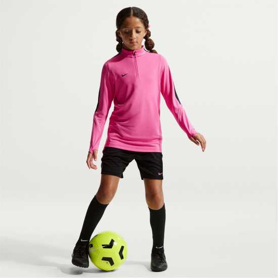 Nike Детско Горнище За Тренировка Strike Drill Top Juniors Pink/Black 
