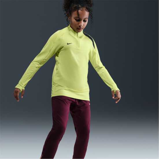 Nike Детско Горнище За Тренировка Strike Drill Top Juniors Светлина 