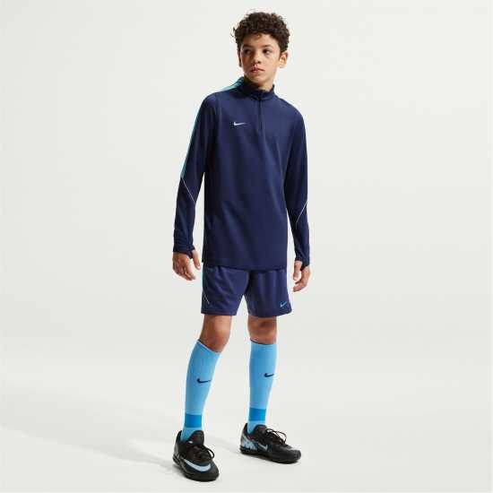 Nike Детско Горнище За Тренировка Strike Drill Top Juniors Midnight Navy 