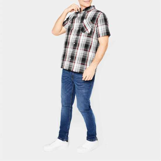 Мъжки ризи Lee Cooper Карирана Дамска Риза Cooper Men's Check Shirt Lee Cooper Карирана Дамска Риза Cooper Men's Check Shirt Мъжки ризи