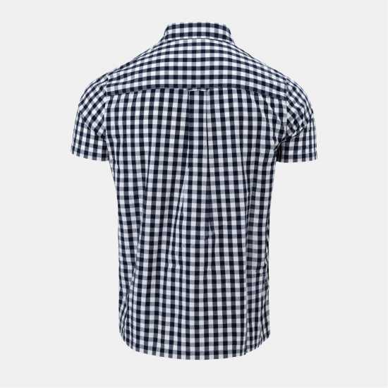 Мъжки ризи Lee Cooper Мъжка Риза Къс Ръкав Check Short Sleeve Shirt Mens Lee Cooper Мъжка Риза Къс Ръкав Check Short Sleeve Shirt Mens Мъжки ризи