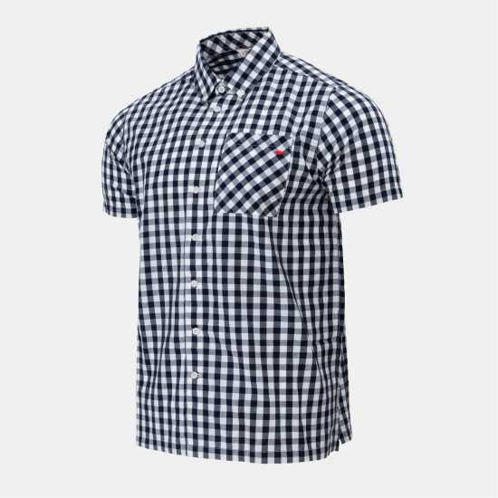 Мъжки ризи Lee Cooper Мъжка Риза Къс Ръкав Check Short Sleeve Shirt Mens Lee Cooper Мъжка Риза Къс Ръкав Check Short Sleeve Shirt Mens Мъжки ризи