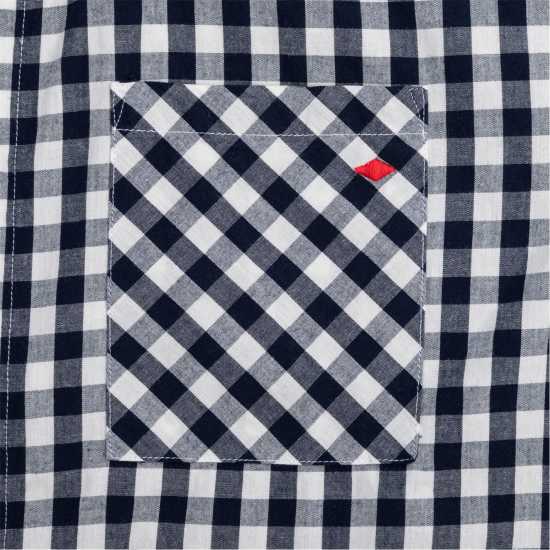 Мъжки ризи Lee Cooper Мъжка Риза Къс Ръкав Check Short Sleeve Shirt Mens Lee Cooper Мъжка Риза Къс Ръкав Check Short Sleeve Shirt Mens Мъжки ризи