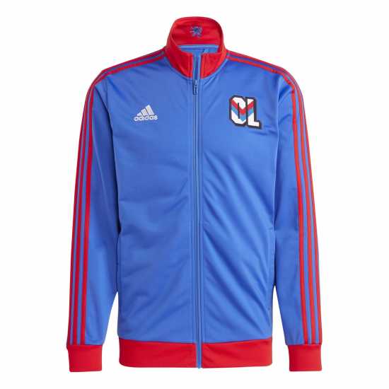 Adidas Спортно Горнище Olympique Lyonnais Dna Track Top 2023 2024 Adults  Футболни екипи за бягане