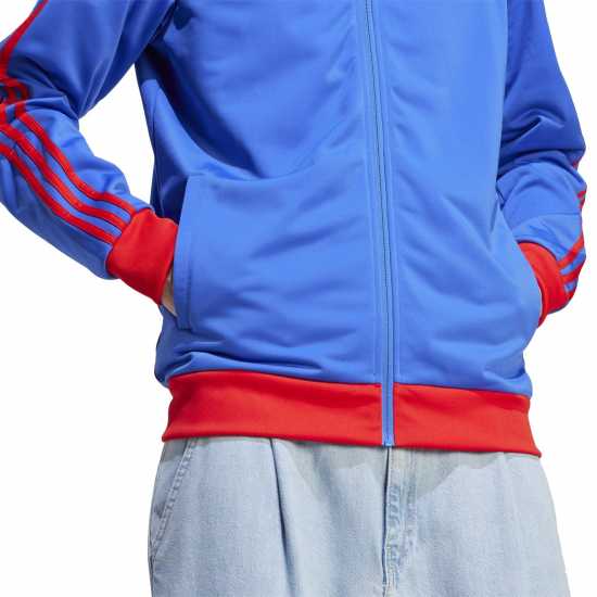 Adidas Спортно Горнище Olympique Lyonnais Dna Track Top 2023 2024 Adults  Футболни екипи за бягане